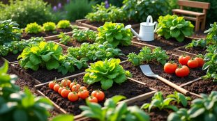 découvrez comment organiser efficacement un espace de culture réduit avec le jardin potager en carrés, une méthode pratique et astucieuse pour optimiser votre récolte.