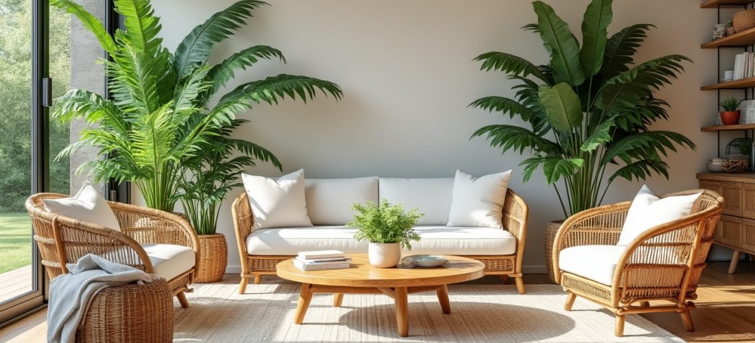 découvrez comment intégrer le mobilier d'extérieur dans votre salon pour créer une ambiance estivale, fraîche et conviviale tout au long de l'année.