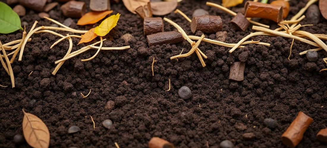 le paillage organique réduit efficacement l'évaporation de l'eau du sol, favorisant ainsi une meilleure rétention d'humidité et un jardin plus sain.