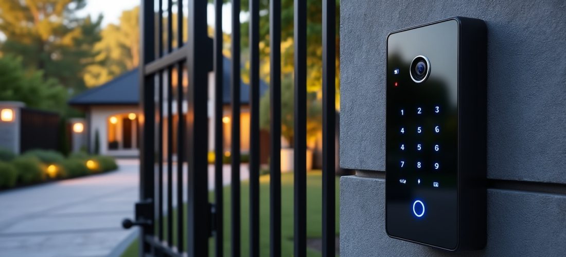 découvrez comment un portier électronique renforce la sécurité de votre propriété clôturée en contrôlant efficacement l'accès et en offrant une tranquillité d'esprit optimale.
