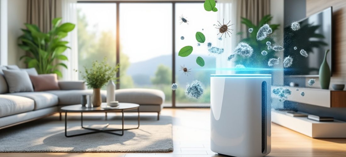 découvrez comment le purificateur d'air améliore la qualité de votre maison moderne en éliminant efficacement les allergènes pour un environnement sain et confortable.
