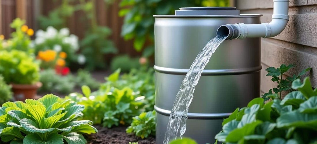 découvrez comment le récupérateur d'eau de pluie alimente efficacement l'arrosage de votre potager, économisant l'eau et favorisant un jardin durable.