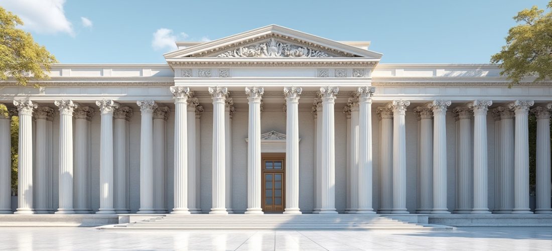 découvrez le style néoclassique, caractérisé par l'utilisation de colonnes majestueuses et des symétries parfaites, alliant élégance et harmonie architecturale.