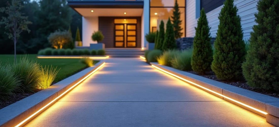 découvrez comment l'éclairage led extérieur met en valeur et sécurise les chemins d'accès de votre maison grâce à des balises lumineuses élégantes et efficaces.