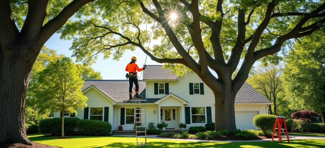 découvrez comment l'élagage des grands arbres contribue à sécuriser les abords de votre maison en réduisant les risques liés aux branches dangereuses et en améliorant la prévention.