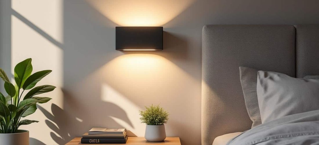 découvrez comment les appliques murales optimisent l'espace en libérant vos tables de chevet, tout en apportant style et fonctionnalité à votre chambre.