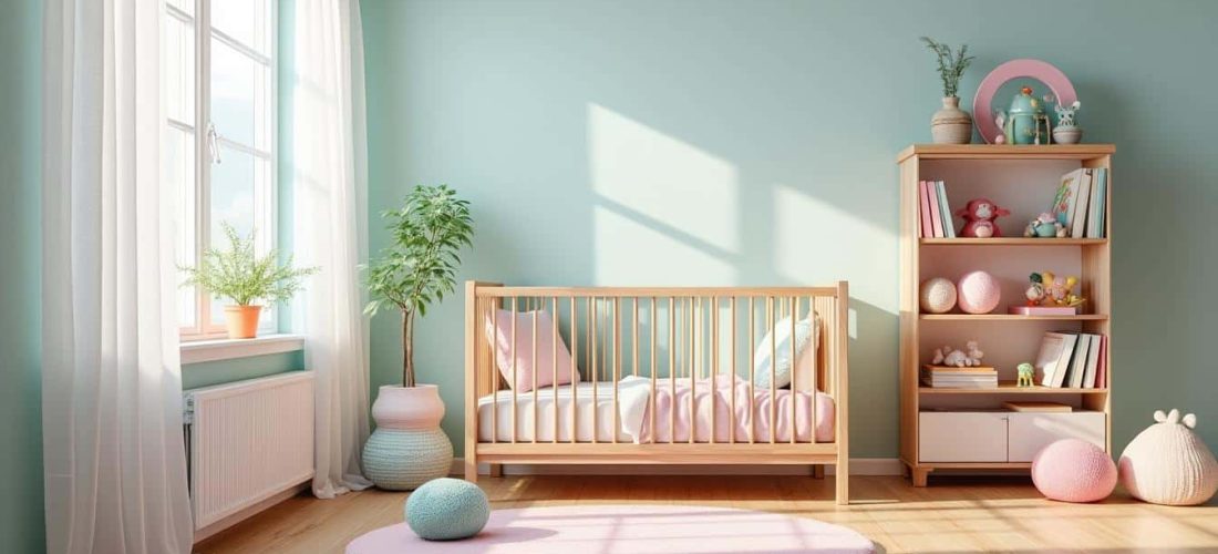 découvrez comment les couleurs pastel créent une ambiance douce et apaisante dans la chambre de votre enfant, favorisant le calme et le bien-être.
