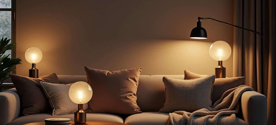 découvrez comment les lampes à poser transforment vos soirées en créant des îlots de lumière doux et relaxants, parfaits pour une ambiance chaleureuse et apaisante.