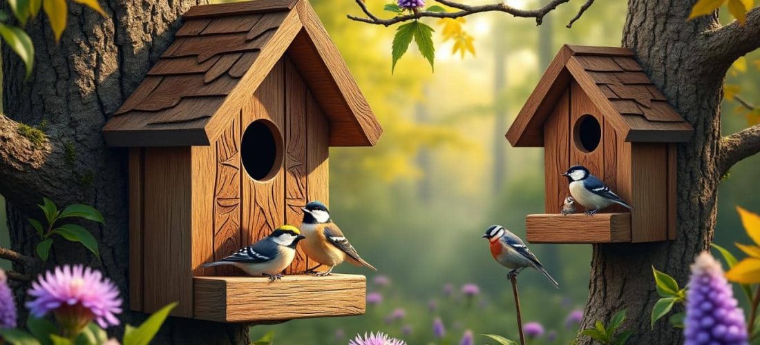découvrez comment les nichoirs à oiseaux favorisent la reproduction et la protection de la faune locale en offrant un habitat sûr et adapté.
