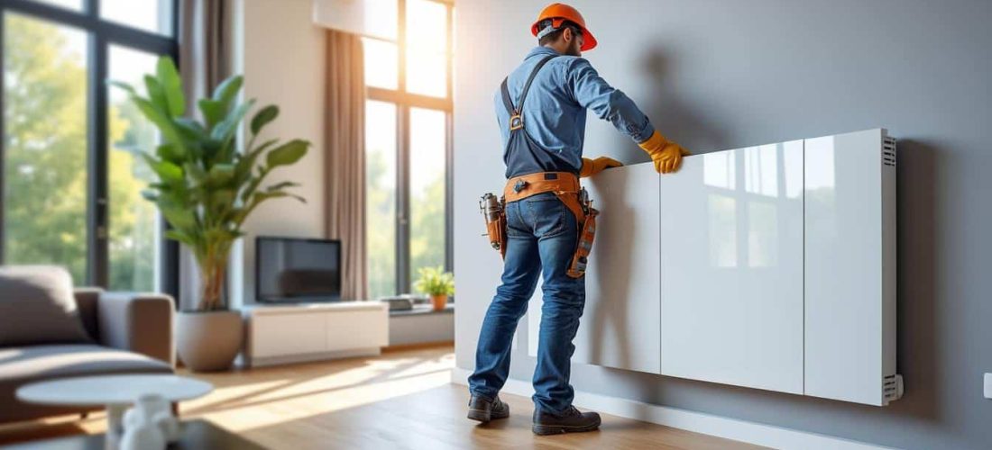 découvrez comment les travaux de chauffage permettent l'installation de radiateurs à basse température pour un confort thermique optimal et des économies d'énergie.