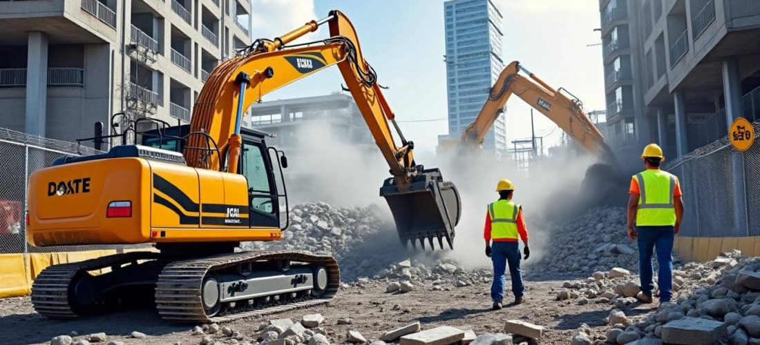 découvrez comment les travaux de démolition garantissent la sécurité du site avant le début de la reconstruction, assurant un chantier propre et préparé pour un projet réussi.