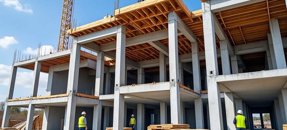 découvrez l'importance des travaux de gros œuvre, qui forment la structure porteuse essentielle de tout bâtiment, garantissant stabilité et durabilité.