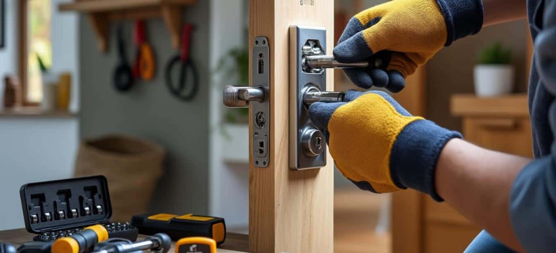 découvrez comment les travaux de serrurerie améliorent la sécurité de votre porte d'entrée pour protéger votre domicile efficacement.