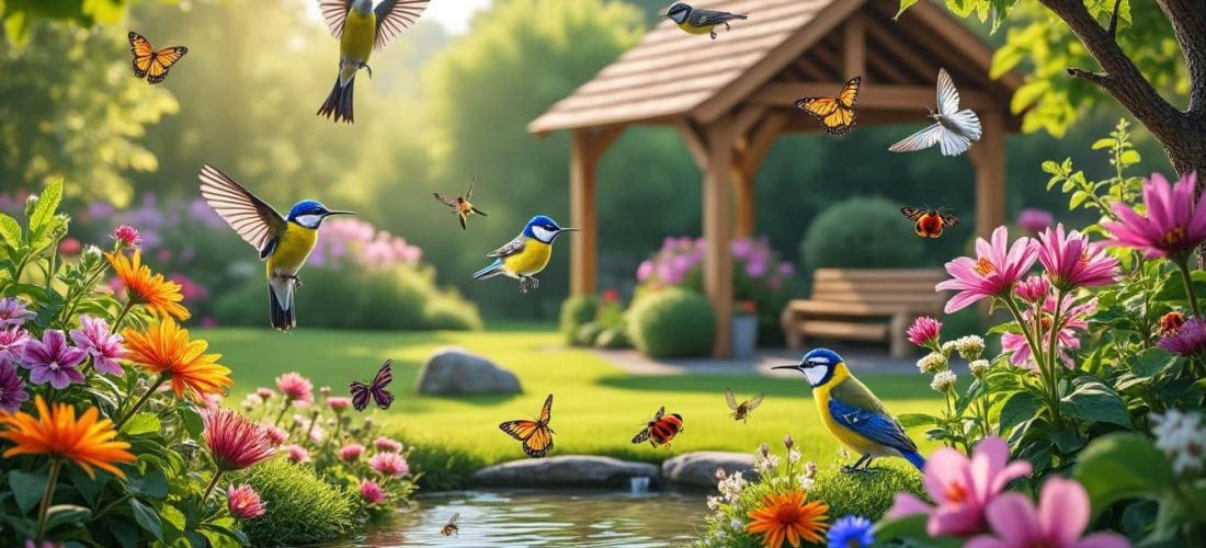 découvrez comment attirer et protéger oiseaux et auxiliaires dans votre jardin pour favoriser la biodiversité, limiter les ravageurs naturellement et créer un écosystème équilibré.