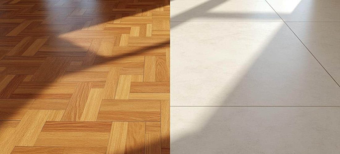 découvrez comment choisir entre parquet et carrelage pour chaque pièce de votre maison, en fonction du style, de la durabilité et de l'utilisation.